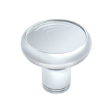 Deluxe Tractor Screw-On Air Brake Knob Blue Glossy 1 3/4" Chrome Knob UP#23401