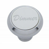Deluxe Dimmer Dash Knob Stainless Steel Plaque For 1/4" Shaft Hex Screw UP#23490