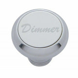 Deluxe Dimmer Dash Knob Stainless Steel Plaque For 1/4" Shaft Hex Screw UP#23490