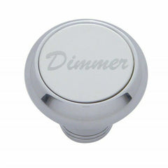 Deluxe Dimmer Dash Knob Stainless Steel Plaque For 1/4" Shaft Hex Screw UP#23490