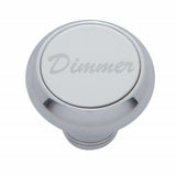 Deluxe Dimmer Dash Knob Stainless Steel Plaque For 1/4" Shaft Hex Screw UP#23490