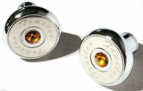 Tractor Trailer Knob Set Air Brakes Screw on Amber Jewel Chrome UP21510-23516