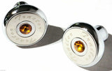 Tractor Trailer Knob Set Air Brakes Screw on Amber Jewel Chrome UP21510-23516