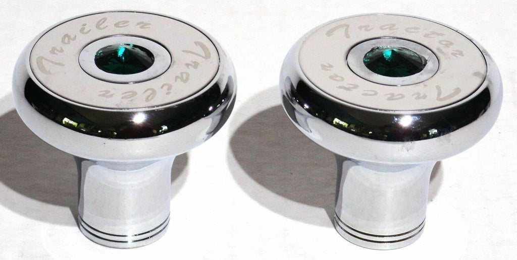 Air Brake Knobs Tractor Trailer for Screw-On Shaft Green Jewel UP23513-23519