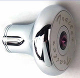 Tractor Trailer Knob Set Air Brakes Screw on Purple Jewel Chrome UP#23514, 23520