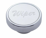 Wiper Control Dash Knob Stainless Steel 1” Sticker for 1/4 Shaft Chrome UP#23534