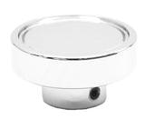Wiper Control Dash Knob Stainless Steel 1” Sticker for 1/4 Shaft Chrome UP#23534