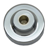 Wiper Control Dash Knob Stainless Steel 1” Sticker for 1/4 Shaft Chrome UP#23534