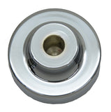 Wiper Control Dash Knob Stainless Steel 1” Sticker for 1/4 Shaft Chrome UP#23534