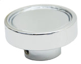 Wiper/Washer Dash Control Knob Universal Fit Chrome Stainless Sticker UP#23535