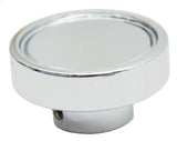 Wiper/Washer Dash Control Knob Universal Fit Chrome Stainless Sticker UP#23535