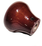 Dash Control Knob Panel Lights 1" Blue Glossy Sticker Wood Knob UP#23543