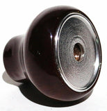 UP Dash Control Knob Washer 1" Red Glossy Sticker Wood Knob #23552 Each