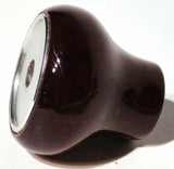 UP Dash Control Knob Wiper 1" Purple Glossy Sticker Wood Knob #23557 Each