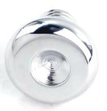 Dash Control Deluxe Chrome Aluminum Knob Indented Top-No Jewel UP#23581 Each