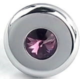 Universal Dash Deluxe Knob for 1/4” Shaft Purple Jewel Chrome Set Screw UP#23586