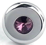 Universal Dash Deluxe Knob for 1/4” Shaft Purple Jewel Chrome Set Screw UP#23586