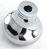Universal Dash Deluxe Knob for 1/4” Shaft Purple Jewel Chrome Set Screw UP#23586