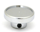 Panel Lights Control Knob Chrome Aluminum w/ Black Maltese Sticker UP#23612