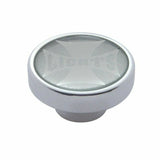 UP Panel Lights Control Knob Chrome Aluminum w/ Silver Maltese Sticker #23617