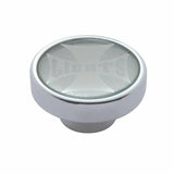 UP Panel Lights Control Knob Chrome Aluminum w/ Silver Maltese Sticker #23617