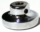 UP Washer Control Knob Chrome Aluminum w/ Red Maltese Cross Sticker #23622