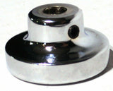 UP Washer Control Knob Chrome Aluminum w/ Red Maltese Cross Sticker #23622
