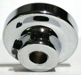 UP Washer Control Knob Chrome Aluminum w/ Silver Maltese Cross Sticker #23623