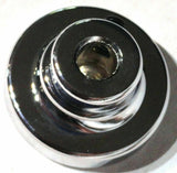 UP Wiper Control Knob Chrome Aluminum w/ Purple Maltese Cross Sticker #23627