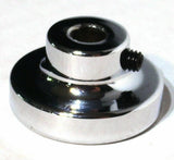 UP Wiper Control Knob Chrome Aluminum w/ Red Maltese Cross Sticker #23628