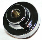 UP Wiper Control Knob Chrome Aluminum w/ Red Maltese Cross Sticker #23628