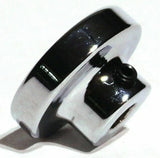 Wiper Control Knob Chrome Aluminum w/ Silver Maltese Cross Sticker UP#23629
