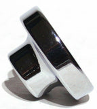 Wiper Control Knob Chrome Aluminum w/ Silver Maltese Cross Sticker UP#23629