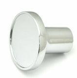Air Brake Knob Tractor Screw-On Chrome w/ Purple Maltese Cross Sticker #23657