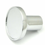 Air Brake Knob Tractor Screw-On Chrome w/ Purple Maltese Cross Sticker #23657