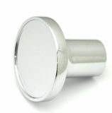 Air Brake Knob Tractor Screw-On Chrome w/ Purple Maltese Cross Sticker #23657