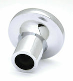 Air Brake Knob Tractor Screw-On Chrome w/ Purple Maltese Cross Sticker #23657