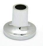 Air Brake Knob Tractor Screw-On Chrome w/ Purple Maltese Cross Sticker #23657