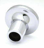 Air Brake Knob Tractor Screw-On Chrome w/ Silver Maltese Cross Sticker UP#23659