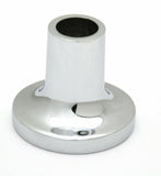 Air Brake Knob Tractor Screw-On Chrome w/ Silver Maltese Cross Sticker UP#23659
