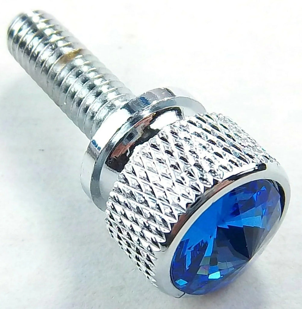 Dash Screws for Kenworth Blue Jewels Chrome 3/4" Long Shaft UP#23809 Set of 2