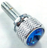 Dash Screws for Kenworth Blue Jewels Chrome 3/4" Long Shaft UP#23809 Set of 2