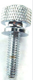 Dash Screws for Kenworth Blue Jewels Chrome 3/4" Long Shaft UP#23809 Set of 2