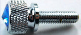 Dash Screws for Kenworth Blue Jewels Chrome 3/4" Long Shaft UP#23809 Set of 2
