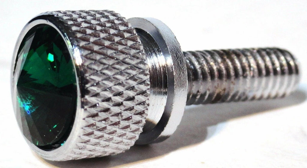 Dash Screws for Kenworth Green Jewels Chrome 3/4 Long Shaft UP#23810 Set of 6