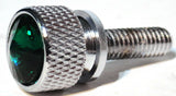 Dash Screws for Kenworth Green Jewel Chrome 3/4" Long Shaft UP#23810 Set of 2