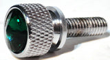 Dash Screws for Kenworth Green Jewel Chrome 3/4" Long Shaft UP#23810 Set of 2