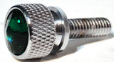 Dash Screws for Kenworth Green Jewel Chrome 3/4" Long Shaft UP#23810 Set of 2