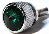 Dash Screws for Kenworth Green Jewel Chrome 3/4" Long Shaft UP#23810 Set of 2