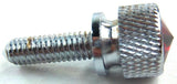 Dash Screws for Kenworth Red Jewels Chrome 3/4" Long Shaft UP#23812 Set of 6